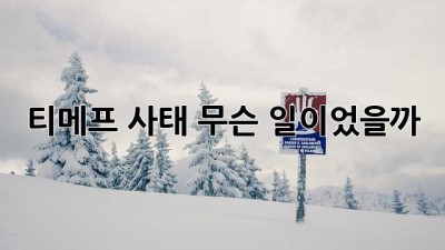 티메프 사태: 무슨 일이었을까?